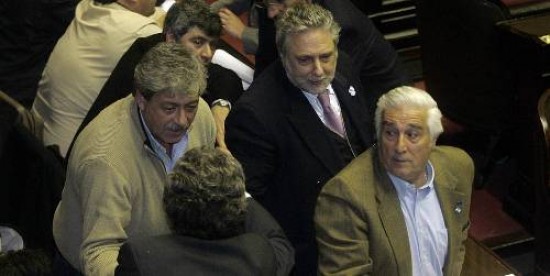 Gran parte de la dirigencia del campo estuvo presente durante toda la noche escuchando el debate en Diputados.