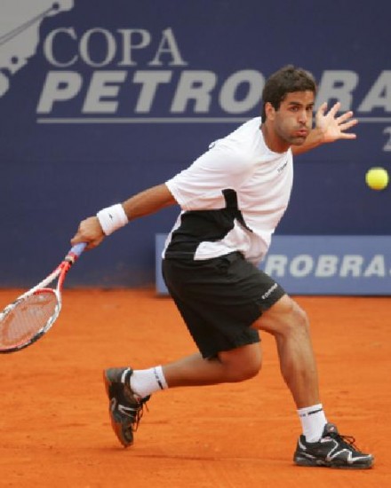 González llegó a su primera "semi" en un ATP.