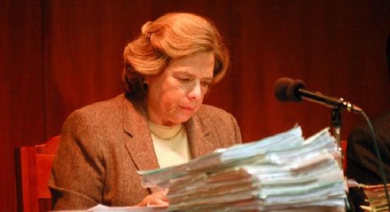 La jueza Mara del Carmen Vivas es una de las que est en condiciones de dejar su lugar.