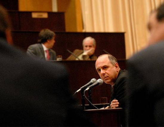 El vocal negó haber participado en una reunión con Gutiérrez, Brillo y sus antiguos pares Sommariva y Fernández.