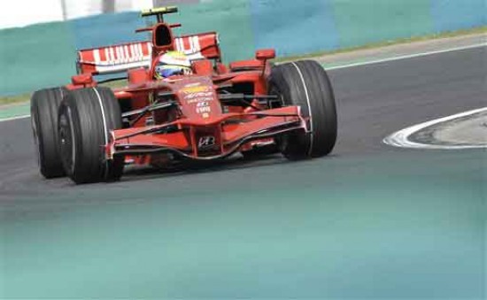 Massa marc un tiempo de 1:20,981 minutos para recorrer los 4.381 metros del circuito de Hungaroring.