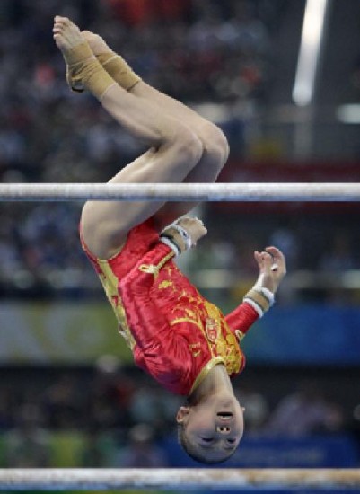 La gimnasia china mand por equipos.