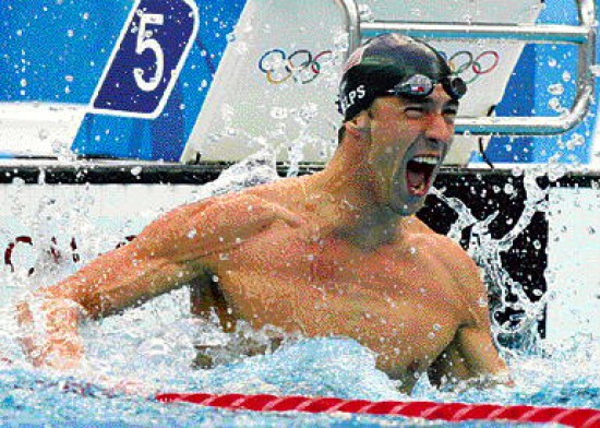 Sin lugar a dudas, Phelps es la máxima figura de la cita olímpica.