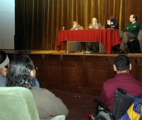 Juan Pablo Benito realiz las declaraciones durante las Jornadas de Discapacidad que se llevaron a cabo en Viedma.