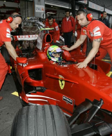 Massa fue el mejor con la Ferrari.