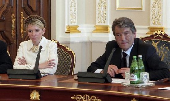 Se oficializ el divorcio entre el partido del presidente y el bloque de la primera ministra Timoshenko.