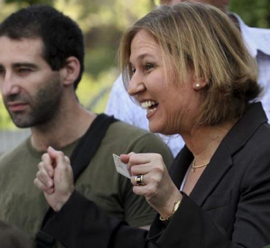 Livni super el primer obstculo para ser jefe del gobierno