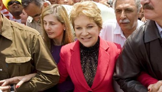  La ex ministra Martha Suplicy, candidata del PT en Sao Paulo, encabeza los sondeos.