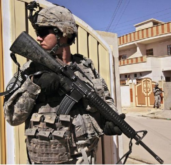 Las tropas norteamericanas intensificaron este fin de semana sus operativos en Irak. 