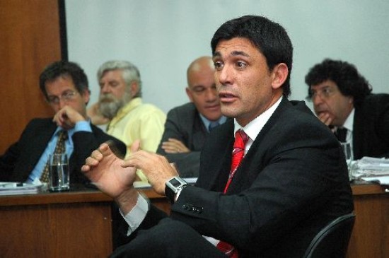 Gonzalo Sanz elogió a quien fue su jefe y antecesor en la presidencia de Lotería. 