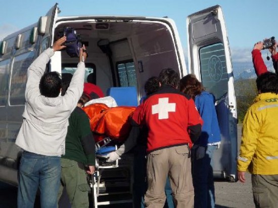 Una de las rescatistas confirm que el refugio estaba cerrado y en la picada un cartel lo deca y adverta riesgos. 