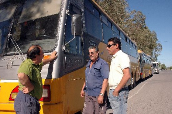 Hoy desde muy temprano se conocer la medida que los transportistas privados llevarn adelante. 