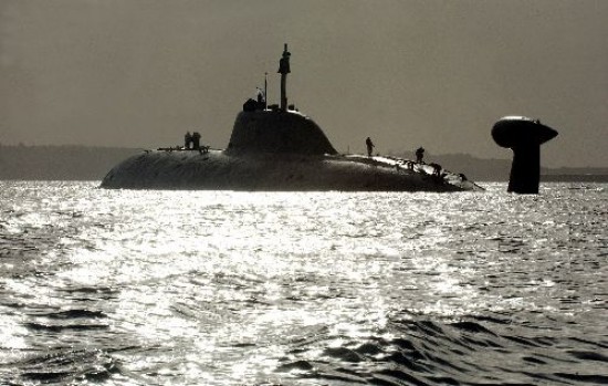 El submarino nuclear haba sido recientemente estrenado. 