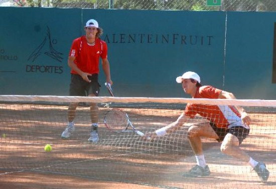 Pella y Molteni fueron campeones de dobles. 