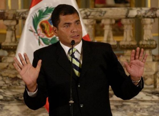 Correa haba formado hace un ao una comisin de expertos que evaluar la deuda. 