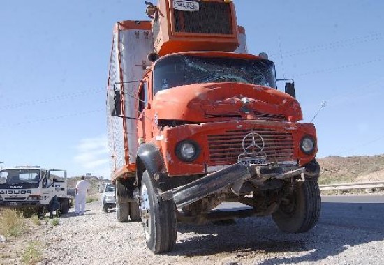 El accidente fue en la ruta 7, en el Caadn de las Cabras. 