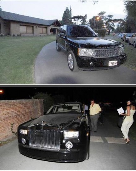 La Land Rover y el Rolls Royce secuestrados a Segovia La mansin del 