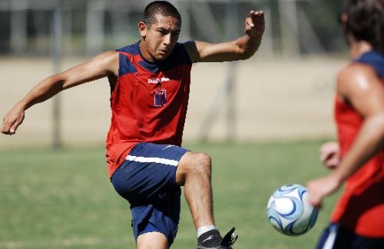 Carlos Luna se gan un lugar en el once titular. 