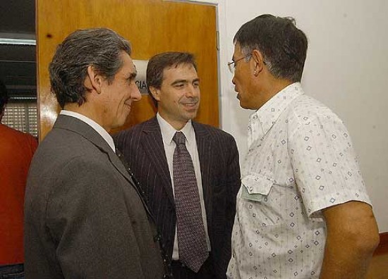 Gustavo Olivera y Gustavo Mazieres anticiparon que no están de acuerdo con la prisión domiciliaria (Foto: Gabriel Oyarzo)