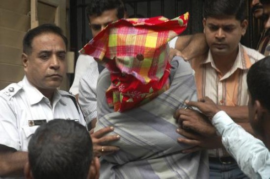 Mukhtar Ahmed, cachemir de 35 aos, fue capturado en Nueva Delhi. Se lo relaciona con los atentados de Bombay. 