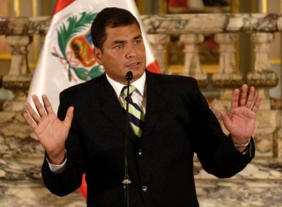 El presidente ecuatoriano mantiene su estrategia de negar el pago de deuda 