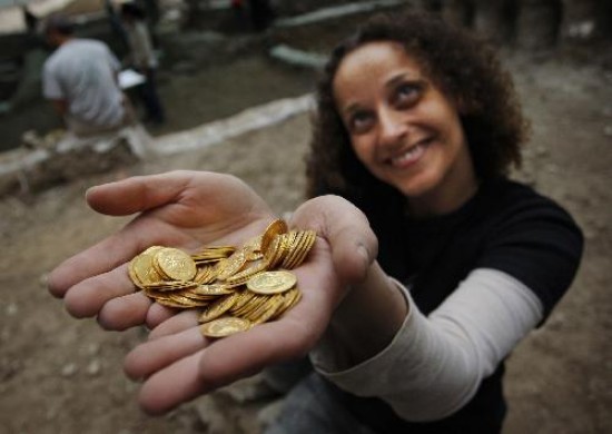 Las monedas halladas 