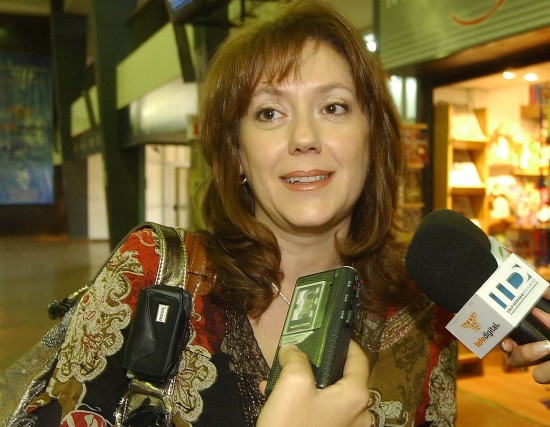 La diputada Comelli del Movimiento Popular Neuquino. 