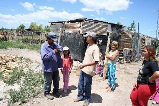 Los vecinos de la toma afirman que los terrenos pertenecen al DPA. 