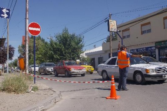 El cambio de circulacin en calle Belgrano, en Neuqun, fue bien recibido. 