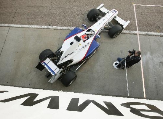 El nuevo BMW fue presentado en el circuito de Valencia. 