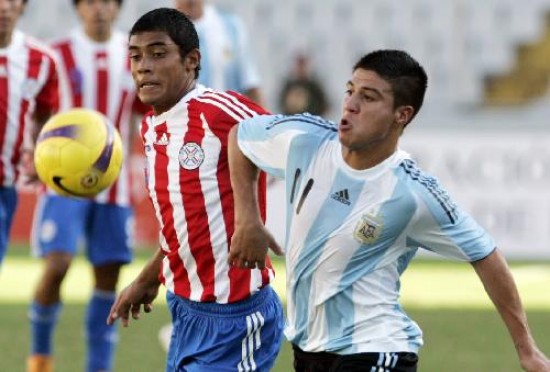 Jonathan Cristaldo marc el nico gol argentino ante Paraguay, en el arranque del Hexagonal Final. 