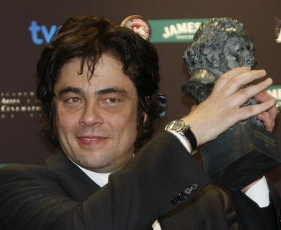 El Goya al mejor actor fue para el portorriqueo, que tambin obtuvo un premio por su interpretacin del 