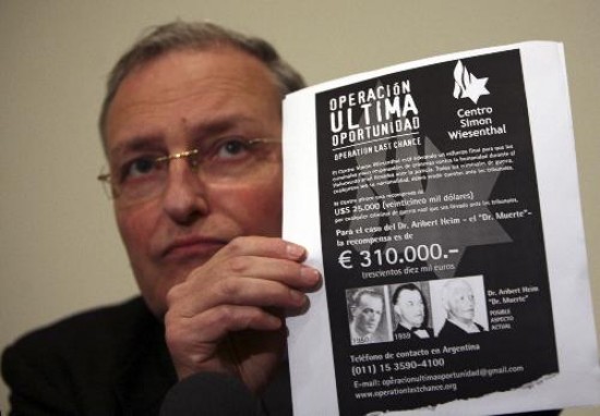 Ephraim Zuroff, del centro Wiesenthal, tiene dudas. Fue buscado hasta hace poco en la Argentina. 