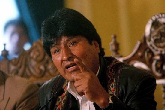 El gobierno de Morales afronta una fuerte denuncia de corrupcin en sus filas. 