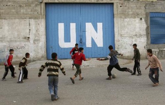 En los galpones de la ONU ayer no hubo ningn tipo de trabajo. 