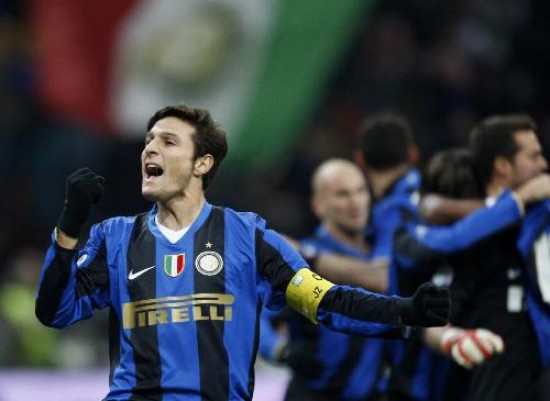 Javier Zanetti, infaltable en Inter. 