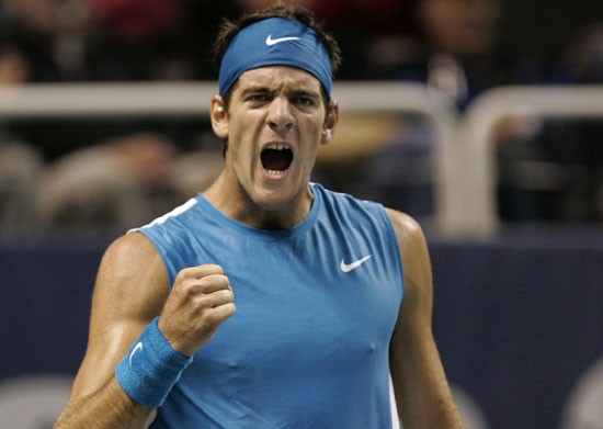 Del Potro le gan al italiano Andrea Stoppini por 7-6 (7-5) y 7-6 (7-5). (FOTO AP)