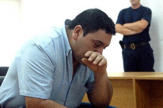 El taxista Castro llor tras pedirle perdn a la familia de la vctima. 