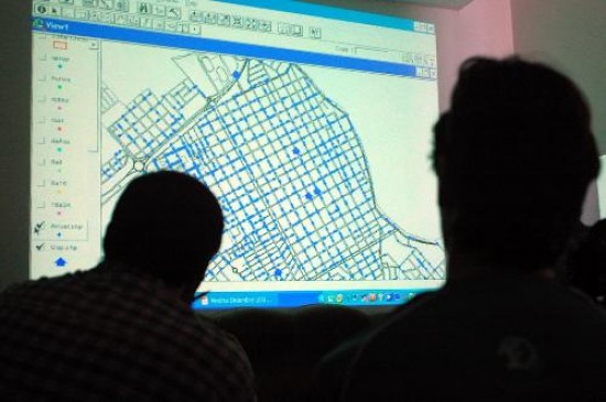 El gobierno presentó el mapa del delito de las principales ciudades de la provincia. 