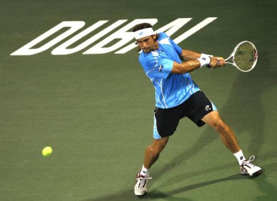 Ferrer sorprendi con su juego en Dubai. 