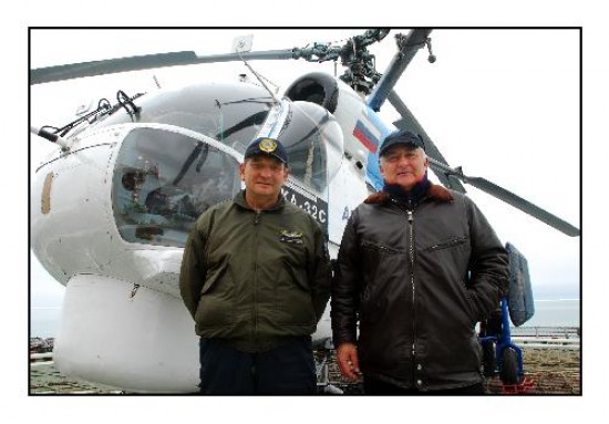 Shabanov y Voronov. Los pilotos rusos admiten que su trabajo es riesgoso. 