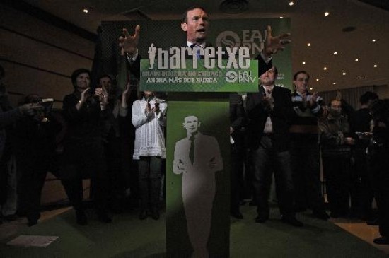 Vencedor: Ibarrexte, líder del Partido Nacionalista Vasco. 