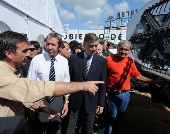 El vicepresidente fue el encargado de inaugurar la Expoagro. 