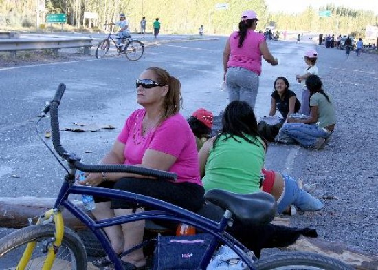 La ruta qued libre alrededor de las 16:30. 