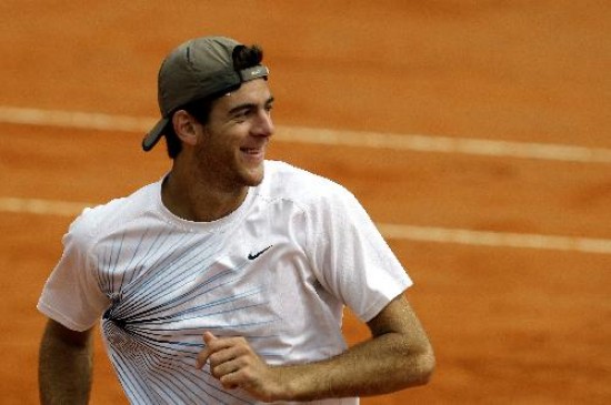 Juan Martn Del Potro super a Andy Roddick. 