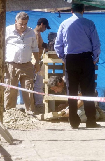 El trabajo del Equipo Argentino de Antropologa Forense en el lugar ya culmin. 