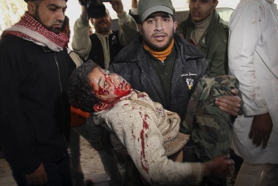 Las imgenes de la muerte de civiles en la Franja de Gaza recorrieron y conmovieron al mundo. 