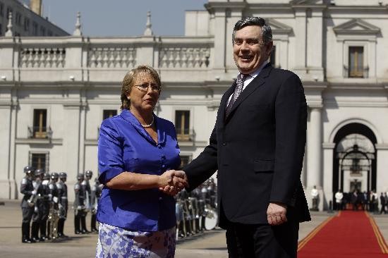 Bachelet y Brown se destacaron en la cumbre. 