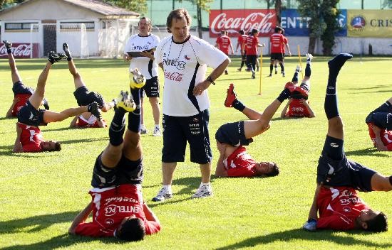 El seleccionado chileno que conduce Bielsa juega ante Per. 