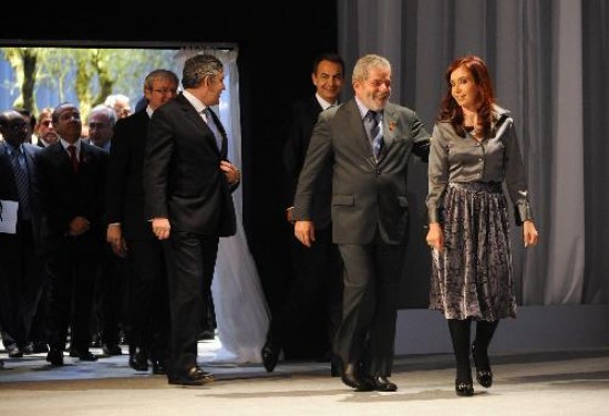 Lula da Silva fue considerado como la voz principal de los países emergentes. 